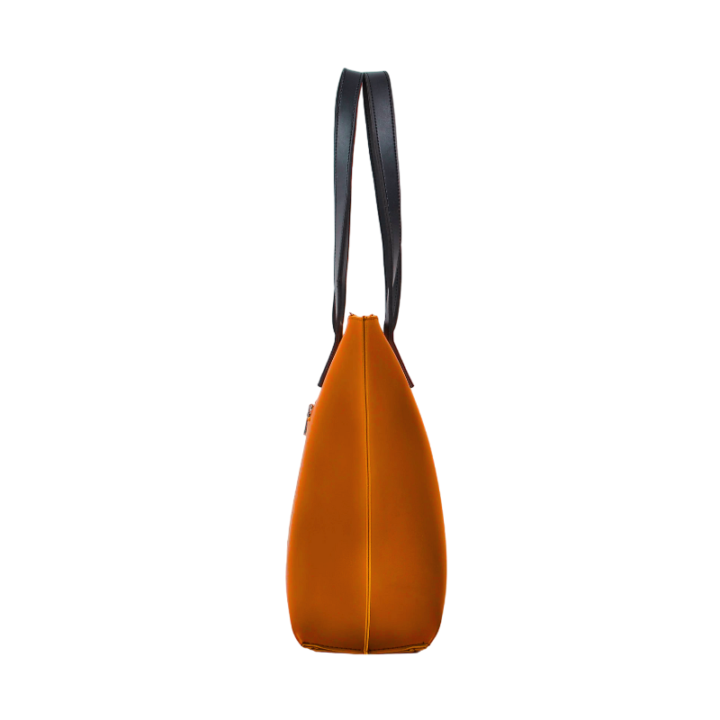 kingta Mustard Long-Handle Tote Bag